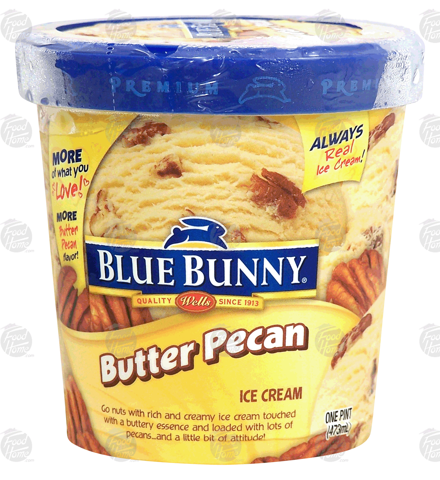 Blue Bunny  butter pecan ice cream Full-Size Picture